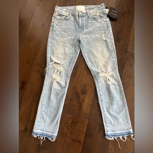 MOTHER The Rascal Ankle Undone Hem 29 Vacation Temptation New no tags